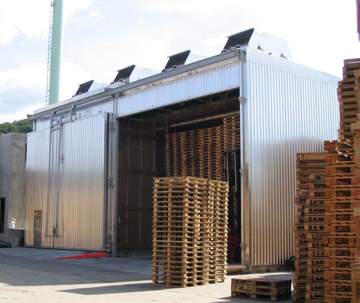 Heattreatment Kilns ISPM 15 Nukor Sawmilling, Woodworking