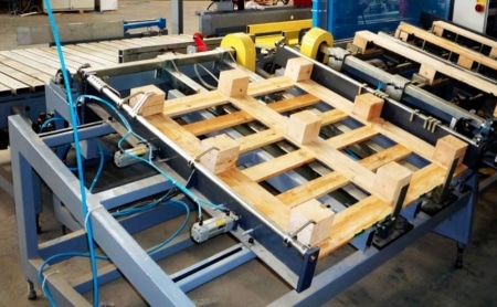 Semi-automatic Pallet Line