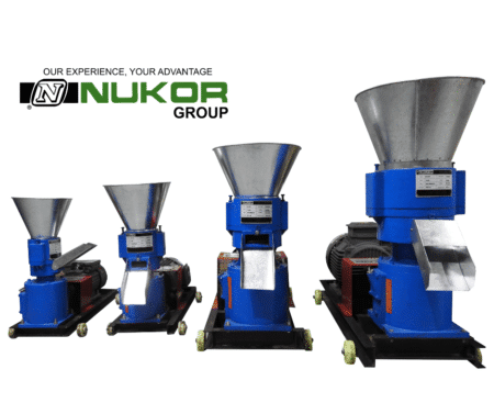 Nukor Pellet Mill – 4kW (100-200 kg/h)